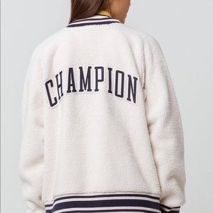 Champion Sherpa zip up jacket BRAND NEW WT SIZE S